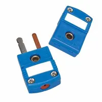 OMEGA Temperature Probe Connectors & Adapters: Jack, For Type K Thermocouple Type, Mini Jack (MPN SMPW-K-F-NL)