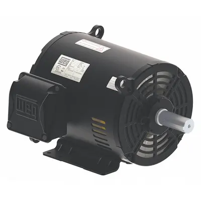 WEG General Purpose Motor: Rigid Base Mount, Open Drip Proof, 25 hp, 575V AC - Rigid Base 3-Phase General Purpose AC Motors