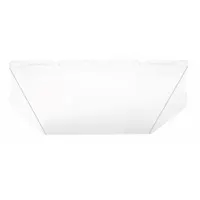 MSA Face Shield Visor: 17 in Overall Wd, 8 in Overall Ht, 0.06 in Overall Thick, Clear (MPN 10115839)