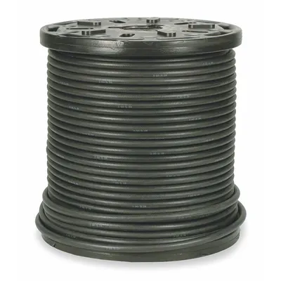 CONTINENTAL Air Hose: 3/8 in Hose Inside Dia., Black - PVC Bulk Air Hoses with PVC Cover