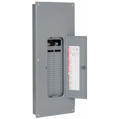 SQUARE D Load Center: 225 A Amps, 120/240V AC, 42 Spaces, 65 kA, 0 Max. No. of Tandem Breakers - Square D QO - Main Lug, Convertible, Plug-On Neutral Load Centers
