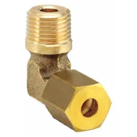 LEGRIS Compression Fitting Elbow: 4 mm OD x 1/4 in Pipe Fitting Size, Compression x MBSPT, 10 PK (MPN 0109 04 13)