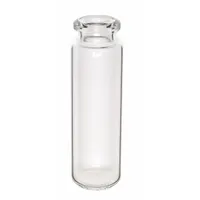 KIMBLE Vial: 2 mL, No Closure, 12 mm Body Dia, Round, Amber, Chromatography (MPN 511232CAW)