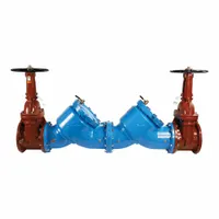 WATTS Double Check Valve Assembly: LF709, 10 in Pipe Size, Flange x Flange, 90.44 in Overall Lg, 709 (MPN LF709-OSY)