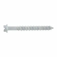DEWALT Screw Anchor: 3 1/4 in Overall Lg, 9/64 in Dia, Steel, Stalgard®, Hex, Hex, Steel, 1,000 PK (MPN DFM2ELD240)