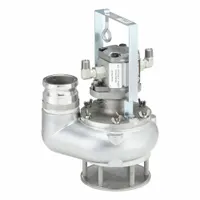 GREENLEE Submersible Trash Pump: 3 1/8 in Pump Inlet Dia., 3 in FNPT, 15 ft Max. Head, Hydraulic (MPN H4635)