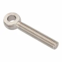 AMPG Fixed Rod End: Stainless Steel, Plain, 5 in Hole Center-to-End Lg, Right Hand, 1/2 in Eye Thick (MPN ZEB130-316)