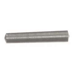Replacement taper pin for HOBART N50 food mixer. Secures rotating components within the drive assembly to maintain alignment. Used during mixer repair or maintenance.