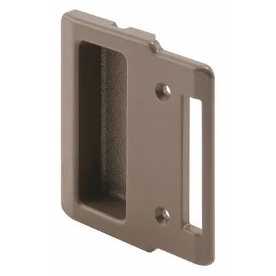 PRIME-LINE Sliding Handle: Sliding Handle, 3 3/8 in Overall Ht, 3 5/16 in Overall Lg - Screen Door Hardware