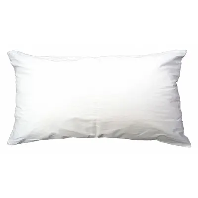 R & R TEXTILE Pillow: Cotton, 37 in Overall Lg, 21 in Overall Wd, 33 oz Fill Wt - 100% Cotton-Cover Pillows
