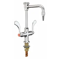 INSTOCK Laboratory Faucet: Faucet, Single-Post, For Cold Water/Hot Water Media, 2 Handles, 1 Outlets (MPN GRL412-8VB-BH)