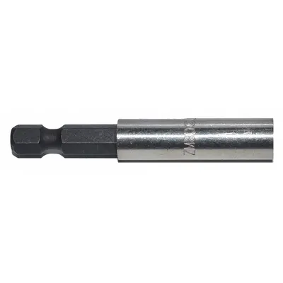 ZEPHYR Bit Holder: Bit Holder, Power, 1/4 in Compatible Bit Size, Hex Compatible Bit Shank - Standard Bit Holders