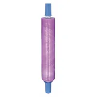 GOODWRAPPERS Stretch Wrap Film: 80 ga Gauge, 15 in Overall Wd, 1,000 ft Overall Lg, Purple, 1-Side (MPN 15A844)
