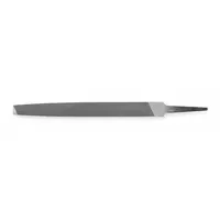 Machinists File: Rectangular, Smooth Cut, 4 in Lg without Tang, 7/16 in Wd, 13/64 in Thick, Natural (MPN 08306NN)
