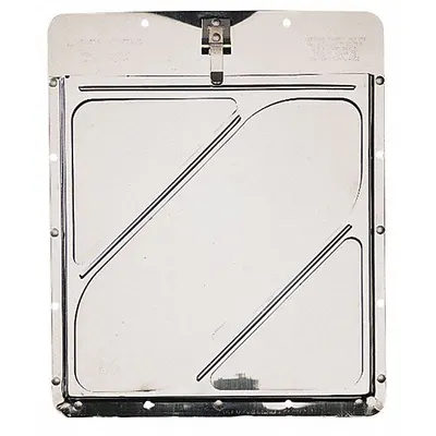 JJ KELLER Vehicle Placard Holder: Back Plate Placard Holder, 11 7/8 in Wd, 13 3/4 in Ht - Placard Holders