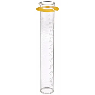 KIMBLE Graduated Cylinder: 1 L, A, To Deliver (TD), 10 mL Graduation Increments - mL - Class A Glass Graduated Cylinders