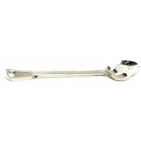 CRESTWARE Basting Spoon: 21 in Overall Lg, Silver, Stainless Steel (MPN SL21)