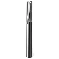 ONSRUD Solid Router Bit: Straight V-Flute, 2 Flute, 3/8" Cut Dia, 1-5/8" LOC (MPN 56-124)