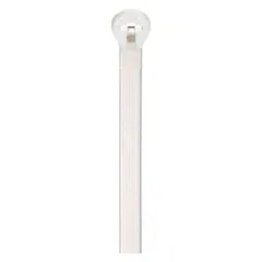 PANDUIT Cable Tie: 24 1/2 in Nominal Lg, 7 in Nominal Max. Bundle Dia., 0.27 in Wd, Natural, 50 PK (MPN BT7LH-L). Key specifications — Outdoor Use: No; Color: Natural; Brand: PANDUIT.