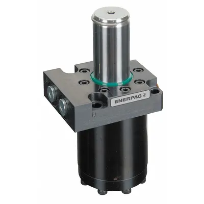 ENERPAC Swing Clamp Hydraulic Cylinder: Single Acting, 1,100 lbf Clamping Force - Threaded Body Swing Clamp Cylinders