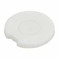 Cryogenic Vial Cap Insert, Polypropylene, White, Non-Sterile