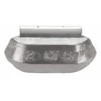 PERFECT EQUIPMENT Clip-On Wheel Weight: Wheel Weights, Clip-On, Aluminum, CT, Lead, Uncoated (MPN CT-020)