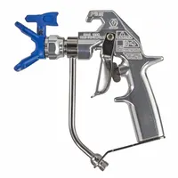 GRACO Airless Spray Gun: Airless, 10 in to 10 in, 1/4 in Air Inlet Size, Coatings, NPSM, Aluminum (MPN 246240)