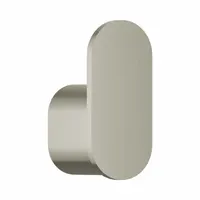 BRADLEY Robe Hook: 2 3/4 in x 1 1/4 in x 1 3/4 in, Stainless Steel, Brushed Nickel (MPN 9B1-110000-BN)