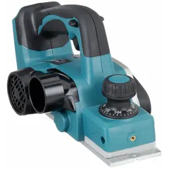 This bare-tool hand planer operates at 15000 RPM with a 3-1/4 in carbide blade and 1/16 in cutting depth. Suitable for smoothing and dimensioning wood surfaces in carpentry, framing, and renovation projects. Battery and charger sold separately.