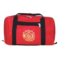 R&B FABRICATIONS Duffel Bag: Nylon, Red, 7,200 cu in Interior Volume, Zipper, 30 in Lg, 16 in Wd (MPN RB-200MC-XXX)