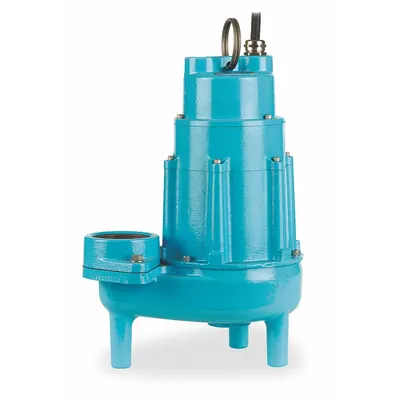 LITTLE GIANT Sewage Ejector Pump: Cast Iron, Single Phase, 2 hp, 208 to 230V AC - General Purpose Sewage Ejector Pumps