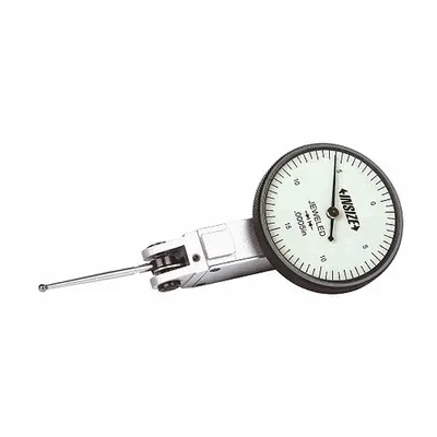 INSIZE Horizontal Dial Test Indicator: 0 in to 0.03 in, Horizontal, Inch - Dial Test Indicators - Horizontal & Tilted-Face Styles