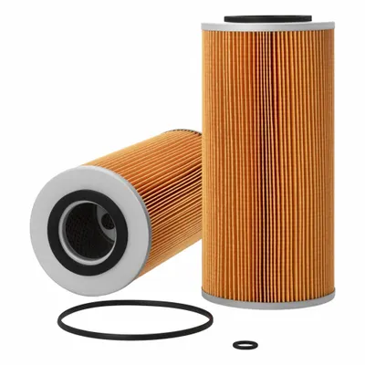 FLEETGUARD Fuel Filter: Cartridge, 10 13/16 in Overall Lg, 5 in Outside Dia - Cartridge Fuel Filters