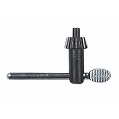 Replacement chuck key for tightening and loosening the chuck on compatible drilling equipment. Used in construction, metalworking, and maintenance applications for secure bit retention.