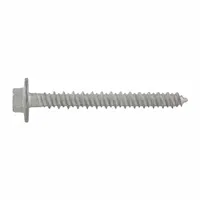 DEWALT Screw Anchor: 3 1/4 in Overall Lg, 3/16 in Dia, Steel, Stalgard®, Hex, Hex, Steel, 1,000 PK (MPN DFM2ELC170)
