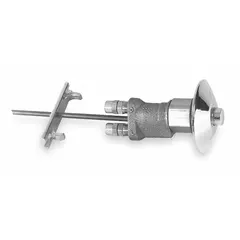 Brass push button assembly designed as a replacement handle and push-button part for SLOAN Royal® series flush valves. Used in commercial toilet flush valves to restore proper flushing operation.