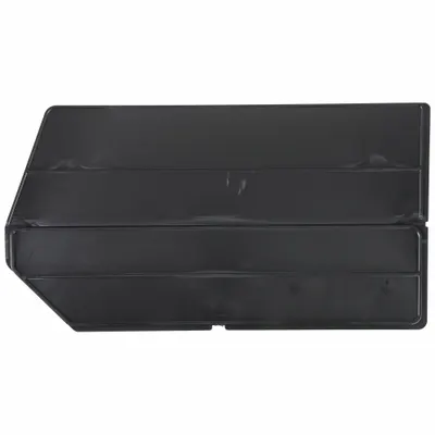 AKRO-MILS Bin Divider, 17 1/8 in x 9 1/8 in, Black, Not ESD Conductive - Hanging & Stacking Bin Dividers