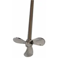 CAFRAMO Shaft: Shaft, BDC1850/BDC2002/BDC2010/BDC3030/BDC6015, Stainless Steel, 3/8 in Shaft Dia (MPN A166)