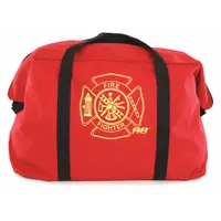 R&B FABRICATIONS Duffel Bag: Nylon, Red, 5,700 cu in Interior Volume, Zipper, 24 in Lg, 14 in Wd (MPN RB-194MC)