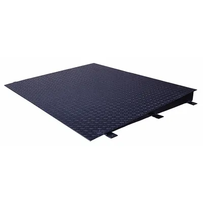 PINNACLE Scale Ramp: 10,000 lb Wt Capacity - Imperial, Scale Ramp, 4 in Overall Ht - Floor Scale Ramps