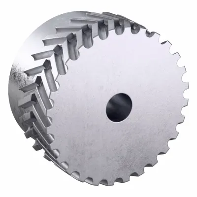 CONTINENTAL Gearbelt Pulley: Plain, 8 mm Pitch, For 25 mm Belt Wd, 28 Teeth - Plain-Bore Timing Pulleys with Hub