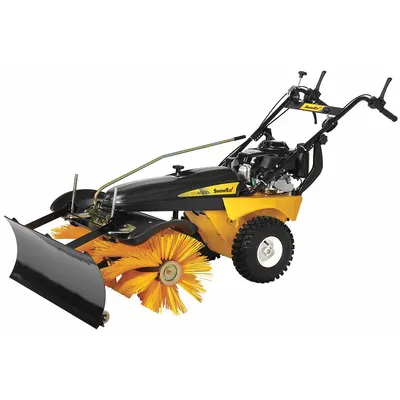 SNOWEX Walk Behind Sweeper: 40 in Tool Wd, 160 cc Engine Displacement, 4-Cycle Engine - Snow Sweepers