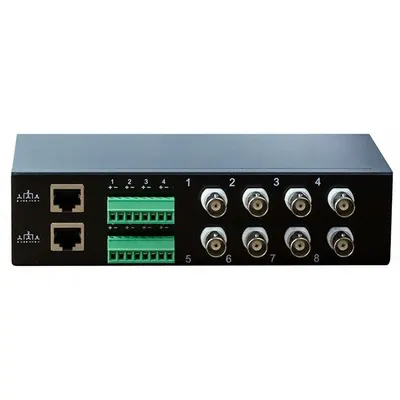 GEM BY TRIPLETT 5 MP Video Hub, 8 Position: 8 Ports, Black, RJ45 Female - A-V Extenders