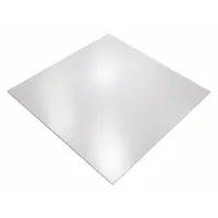FLOORTEX Chair Mat: Rectangle, 0.075 in Thick, 60 in Overall Lg, 60 in Overall Wd, Clear, Smooth (MPN FR1215015019ER)