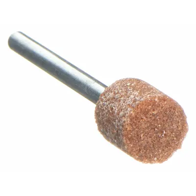 NORTON General Purpose Mounted Point for Carbon Steel, 60 Grit, W175 Shape - General Purpose Mounted Points for Carbon Steel