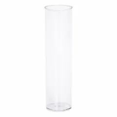 Polystyrene Drosophila Vial, 25 mm Body Dia, Non-Sterile, Colorless, Square, Self-Standing, Internal Threads, No Closure