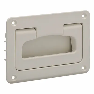 ELESA Load-Rated Recessed Folding Pull Handle - Load-Rated Recessed Folding Pull Handles