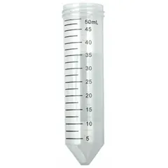 Polypropylene Centrifuge Tube, 50 mL, Conical, Natural, Graduated