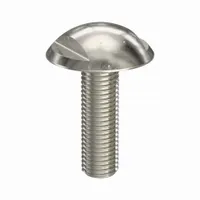 Machine Screw: M6x1.00 Thread Size, 20 mm Lg, Truss Head, Spanner, 316, Stainless Steel, Plain (MPN K1329.06X20)