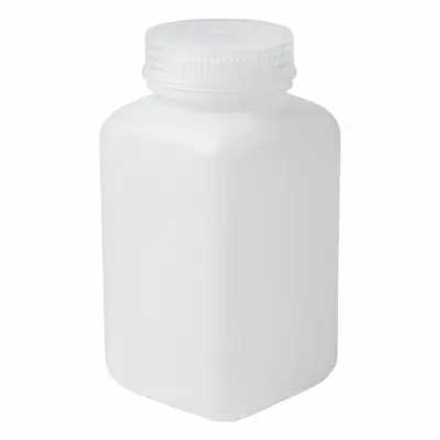 OEM Reagent Bottle: 500 mL - HDPE Rectangular Lab Bottles